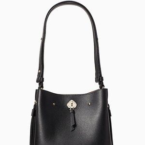 Kate Spade Marti Large Bucket Purse Bag in Black - Gently Used Like New